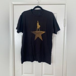 Hamilton: An American Musical official national tour merch large tshirt